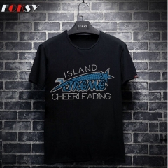 Island Cheerleading Iron On Rhinestone Transfer