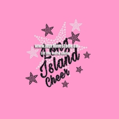 Long Island Cheer Heat Rhinestone Motif