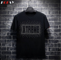 Xtreme Letter Iron on Rhinestone Motif