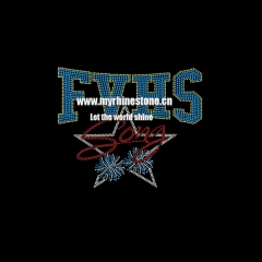 Fvhs Song Star Heat Rhinestone Motif