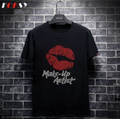 Makeup Artist Lip Heat Rhinestone Transfer