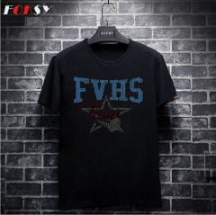 Fvhs Cheer Star Iron on Rhinestone Transfer