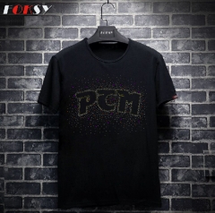 PCM Letter Hot Fix Rhinestone Motif