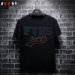 Fvhs Song Hot Fix Rhinestone Transfer