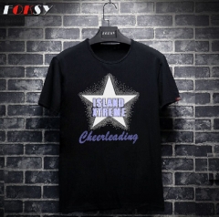 Island Xtreme Cheer Leading Star Hot Fix Rhinestone Motif