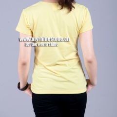 Yellow Women and Man T-shirts