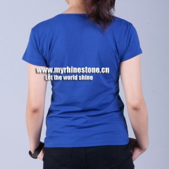 Blue Cotton T-shirts