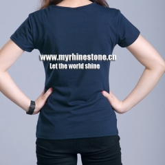 Navy Blue Round Neck T-shirts