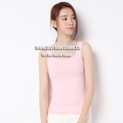Pink Cotton Tank Tops