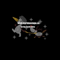 Snowman Rhinestone Transfers for Christmas