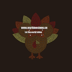 Custom Hotfix Animals Motif Rhinestone Iron on Transfer For Clothes