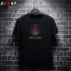 Custom Spider Hot Fix Motif Rhinestone Heat Transfer Iron on T-shirt for Halloween Holiday