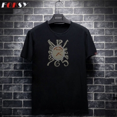 Custom Numbers Motif Hot Fix Design Rhinestone Iron on Transfer for Clothing