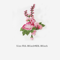 Hotsale Embroidery Flower Motif Patch for Clothes