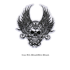 Custom Iron on Atlantis Design Embroidery patch