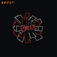 Cheer Hot Fix Rhinestone Transfer
