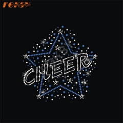 Cheer Star Hot Fix Rhinestone Transfer