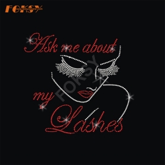 Ask me about my lashes