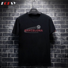 Barcelona Football Hot-fix Rhinestone Motif