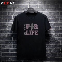 FRLIFE Cheer Hot Fix Rhinestone Transfer