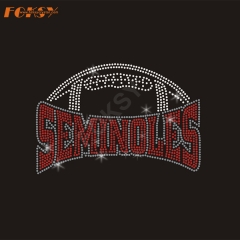 Seminoles Iron on Rhinestone Transfer