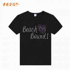 Beach Bound Heat Rhinestone Transfer Design